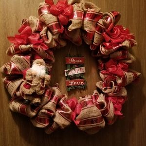 Christmas wreath homemade
